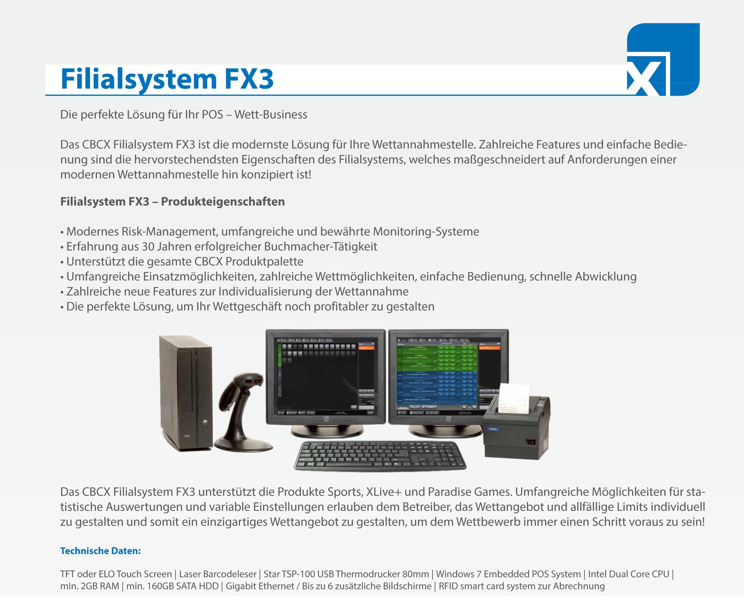 Filialsystem FX 3